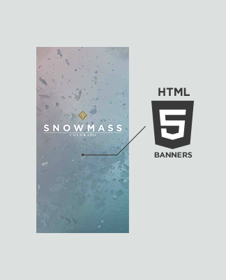 HTML5 animated display ad banner development, Denver, CO