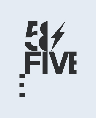 58FIVE logo series